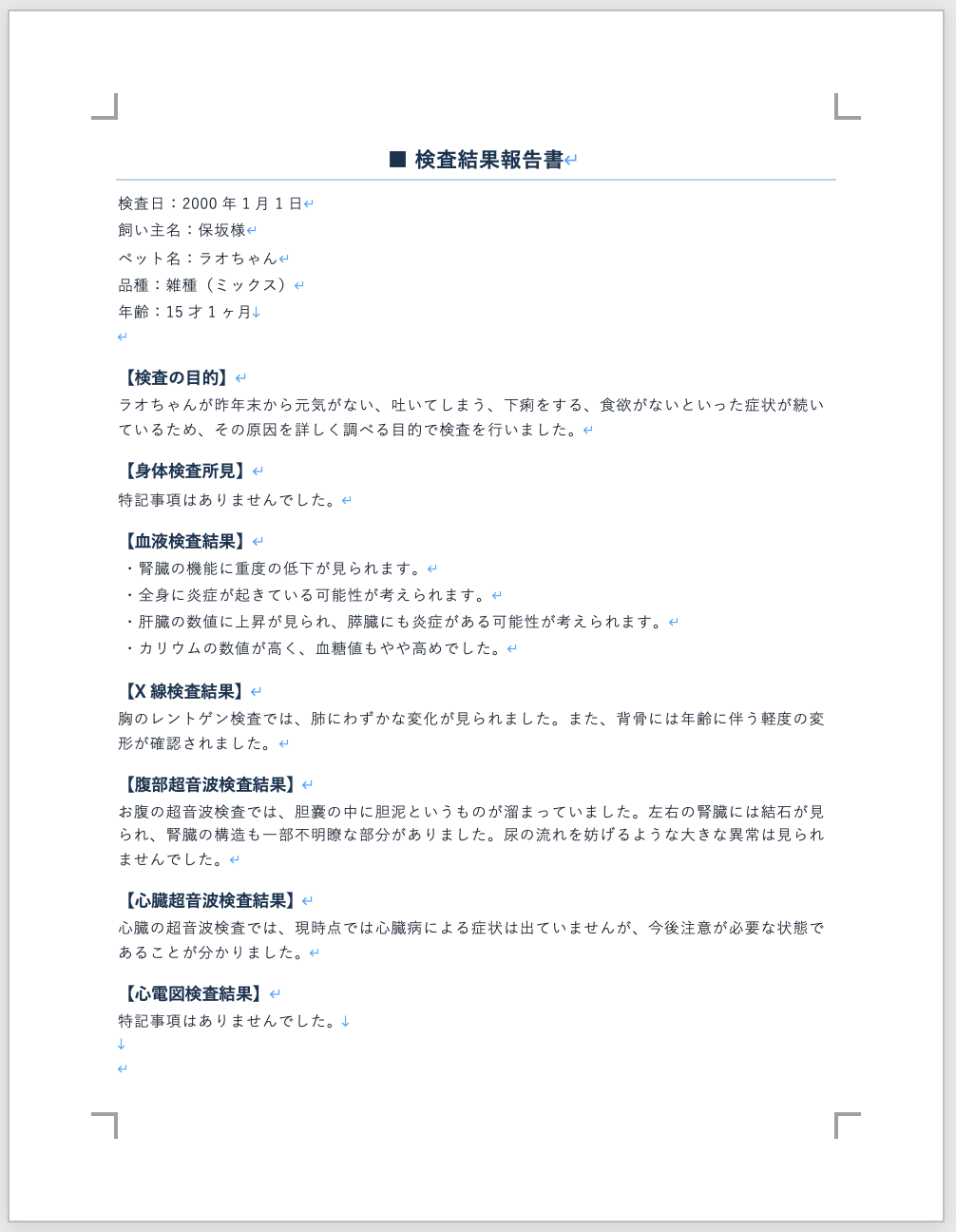 Wordファイルプレビュー（前半）
